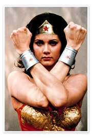 Wall print Wonder Woman, Lynda Carter