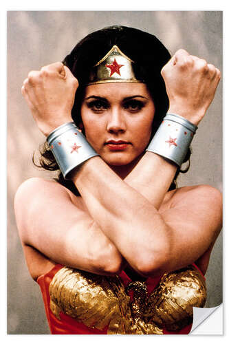 Vinilo para la pared Wonder Woman Lynda Carter