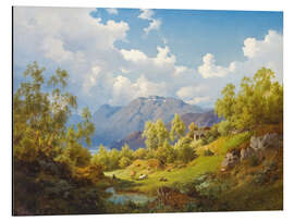 Magnettafel Numedal in Norwegen