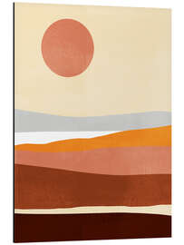 Magnettafel Landschaft für Sonnenanbeter II