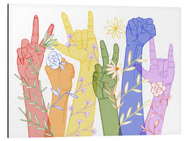 Magnettafel Love eachother