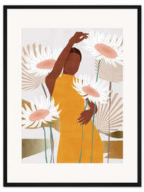 Gerahmter Kunstdruck Sun Kissed Woman II