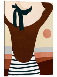 Magnettafel Sonnenbad