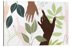 Magnettafel Reach out