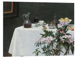 Magnettafel Ecke eines Tisches