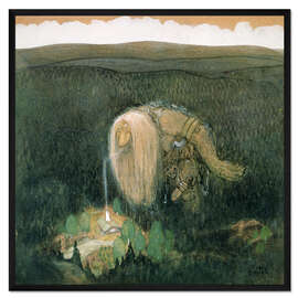 Gerahmter Kunstdruck Ein Waldtroll