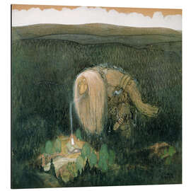 Magnettafel Ein Waldtroll