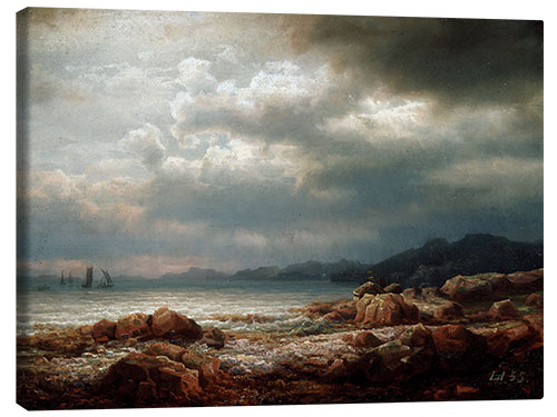 Canvas print Coastal landscape