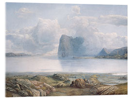 Tableau en verre acrylique Island Borgøy