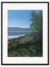 Gerahmter Kunstdruck Ein stiller Abend