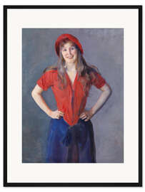 Gerahmter Kunstdruck Oda Krohg
