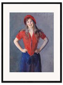 Framed art print Oda Krohg