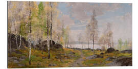 Aluminium print Spring landscape, Värlandskap