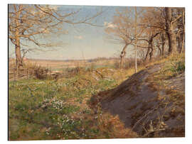 Magnettafel Sonniger Waldweg