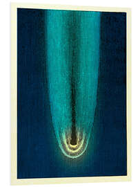 Print på skumplade Donati's Comet, 1858
