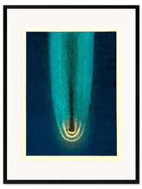 Inramat konsttryck Donati's Comet, 1858
