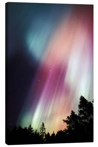 Canvas print Aurora borealis