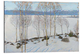 Magnettafel Das Nahen des Frühlings