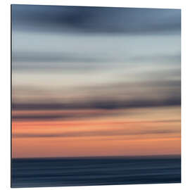 Magnettafel Farbenspiel am Meer I