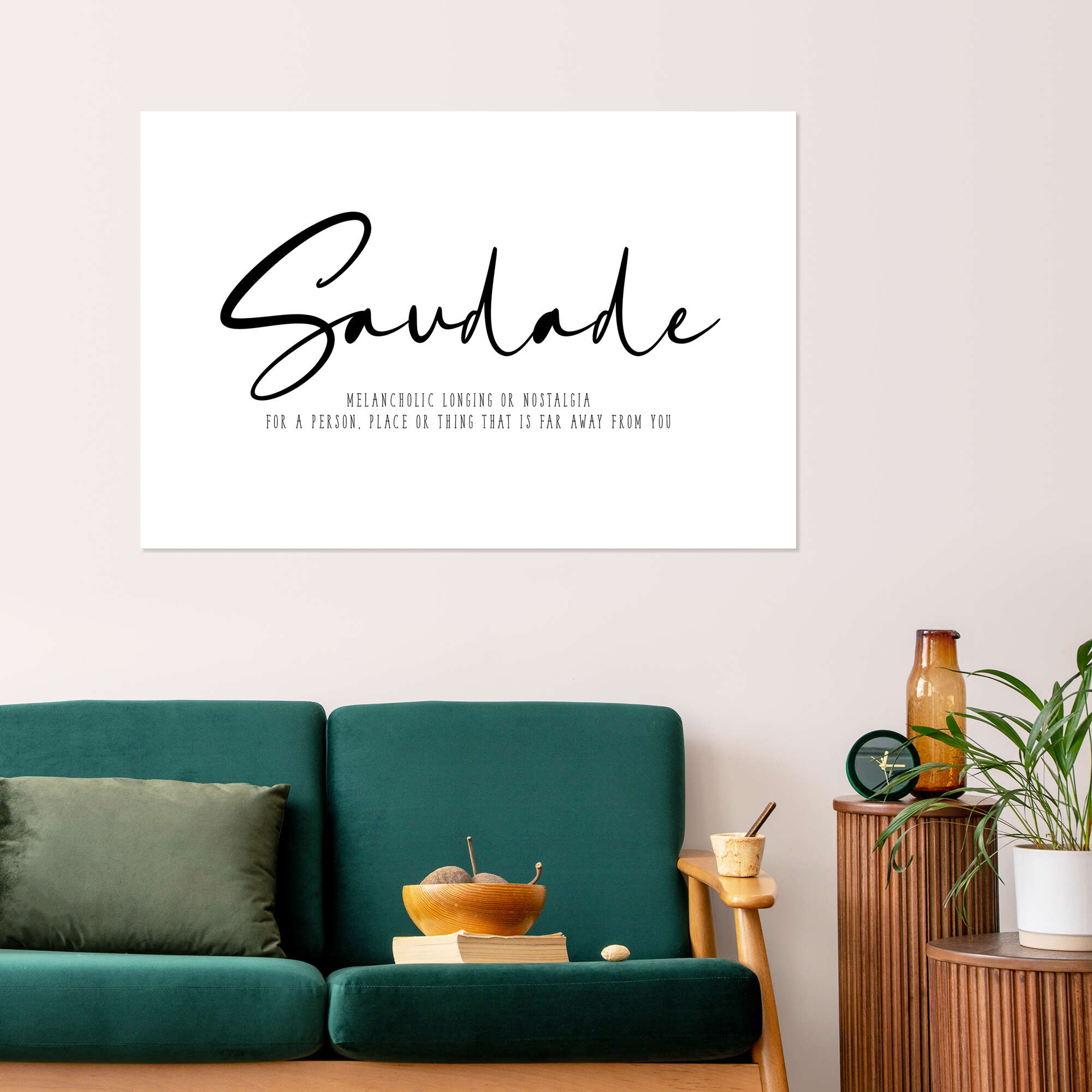 Saudade Definition | Art Board Print