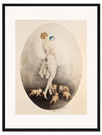 Gerahmter Kunstdruck Das Frühstück