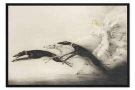 Gerahmter Kunstdruck Geschwindigkeit