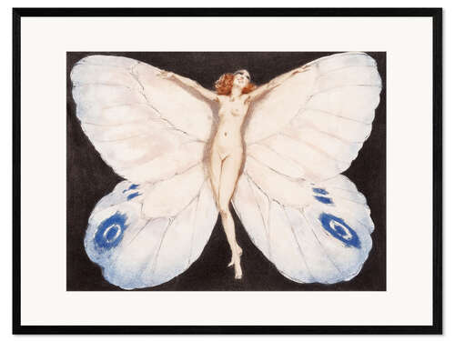 Innrammet kunsttrykk Butterfly