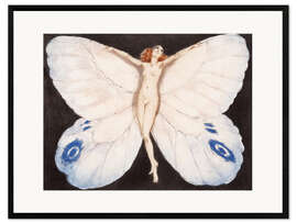 Gerahmter Kunstdruck Schmetterling