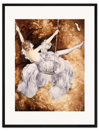 Gerahmter Kunstdruck Die Schaukel