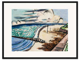 Gerahmter Kunstdruck Nordsee III