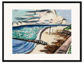 Framed art print North Sea III