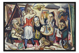 Gerahmter Kunstdruck Familienbild