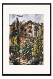 Gerahmter Kunstdruck Das Nizza in Frankfurt