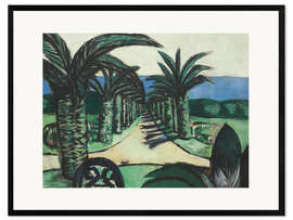 Framed art print The landscape, Cannes