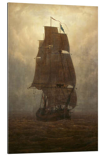 Gallery print Sailing ship in the fog