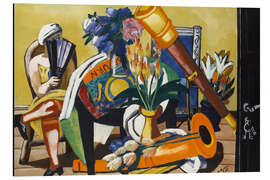 Magnettafel Großes Stilleben mit Fernrohr