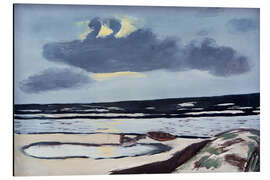 Aluminium print Sea beach