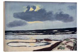 Quadro de madeira Praia marítima - Max Beckmann