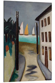 Magnettafel Kleine Landschaft. Viareggio