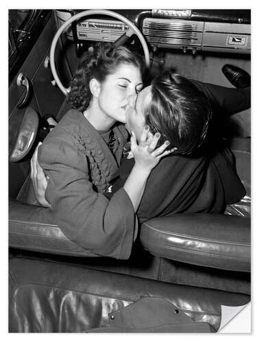 Sisustustarra Kisses in the drive-in theater