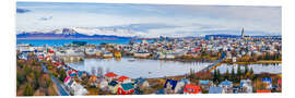Bilde på skumplate Autumn in Reykjavik, Iceland