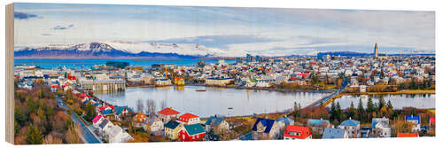 Trebilde Autumn in Reykjavik, Iceland