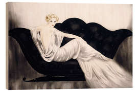 Wood print The sofa
