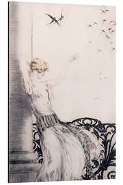 Magnettafel Schwalben