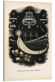 Alubild Wanderungen eines Kometen (französisch) - J.J. Grandville