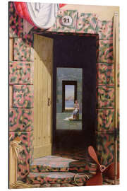 Magnettafel Die Hafenstraße