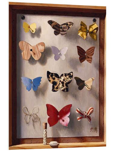 Foam board print Butterflies No. 1