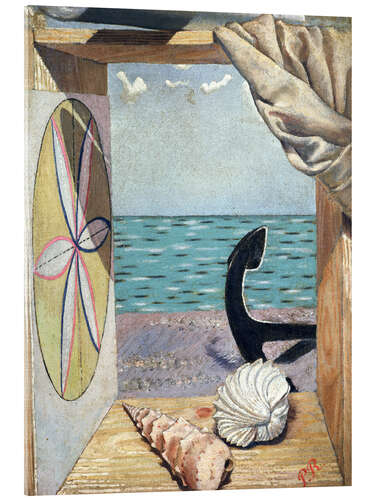 Akrylglastavla Still life with seashells