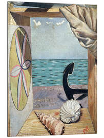 Aluminiumsbilde Still life with seashells