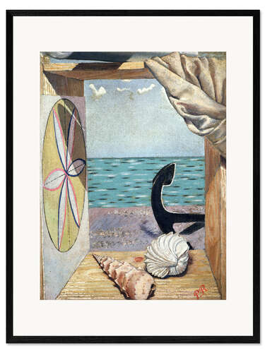Framed art print Still life with seashells